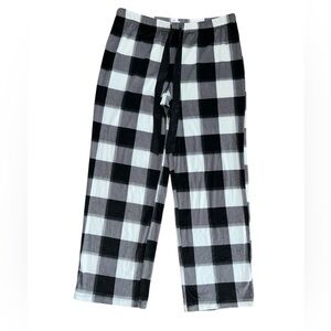 Black and White Checkered Pants